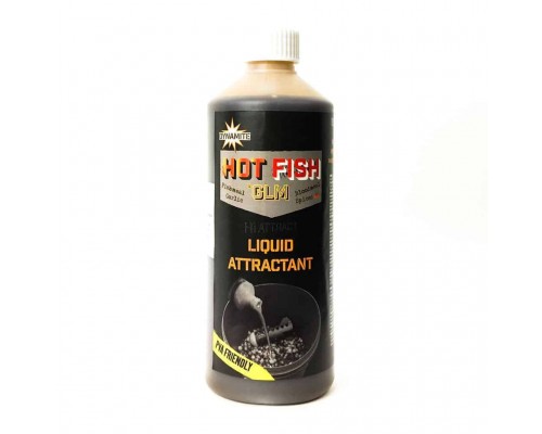 Ликвид Dynamite Baits Hot Fish & GLM Liquid Attractant (острая рыба и зеленогубая мидия) 500ml