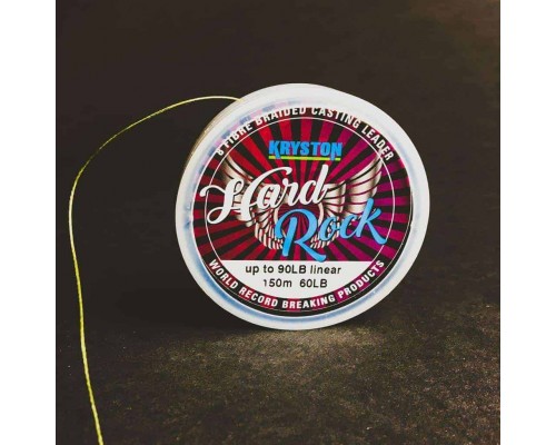 Шок лидер Kryston Hard Rock Braided Casting Leader 60lb 150m
