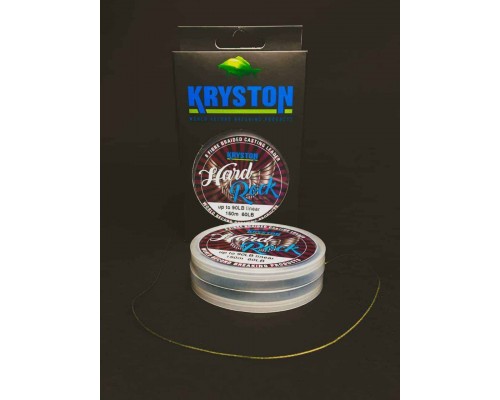Шок лидер Kryston Hard Rock Braided Casting Leader 60lb 150m