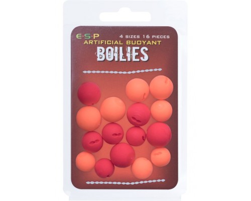 Плавающие искусственные бойлы ESP Buoyant Boilies Red/Orange