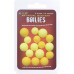 Плавающие искусственные бойлы ESP Buoyant Boilies Yellow/Fluoro Yellow