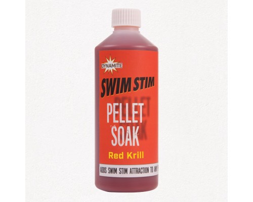 Ликвид Dynamite Baits Swim Stim Pellet Soak Red Krill (красный криль) 500ml