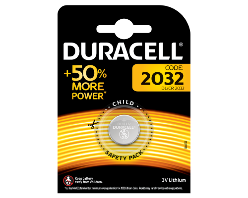 Батарейка Duracell CR2032 типа Таблетка 3V