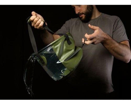 Ведро мягкое полупрозрачное Ridge Monkey Perspective Collapsible Bucket