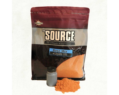 Смесь с ликвидом для приготовления бойлов Dynamite Baits Source Base Mix & Liquid Kit 1kg
