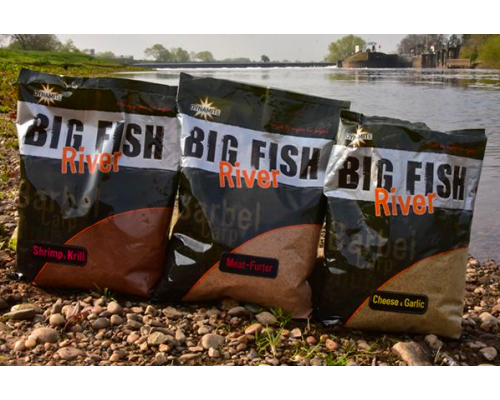 Прикормка Dynamite Baits Big Fish River Groundbait Meat-Furter (мясной вкус) 1.8kg