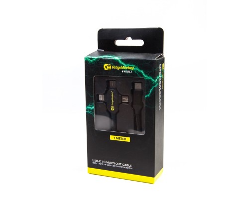 Кабель для зарядки Ridge Monkey Vault USB-A to Multi Out Cable