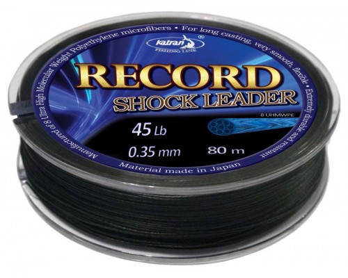 Шок лидер плетеный Katran Record Shockleader