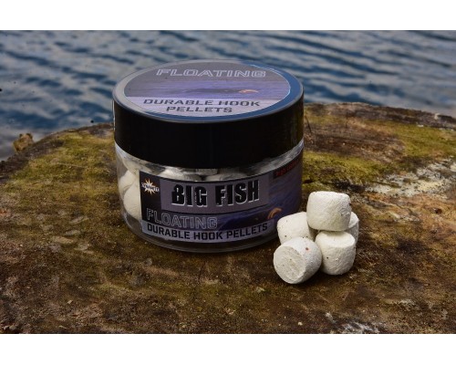 Плавающие насадки Dynamite Baits Big Fish Floating Durable Hookbaits Natural Fishmeal White (рыбный) 12mm