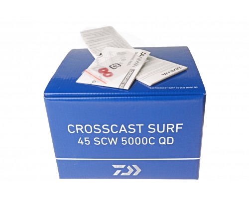 Катушка Daiwa 20 Crosscast Surf 45 SCW 5000C QD