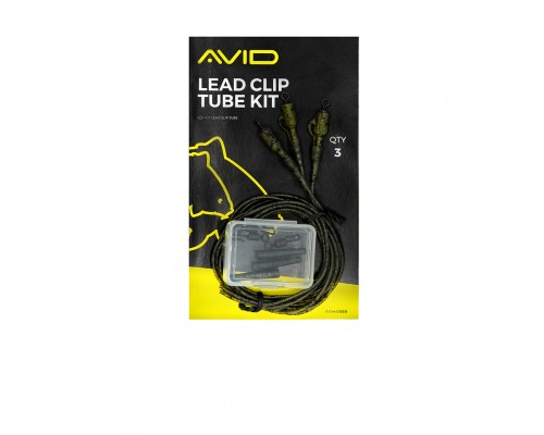 Набор трубочек с клипсами AVID CARP Outline Lead Clip Tube Kit