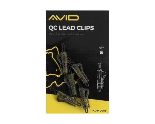 Безопасная клипса AVID CARP Terminal Tackle QC Lead Clip