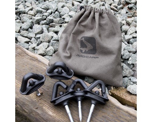 Колышки для понтона AVID CARP Screw Steady Bivvy Peg