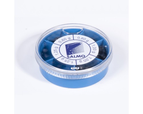 Грузила Salmo ДРОБИНКА PL 6 секц. крупн. 50г набор
