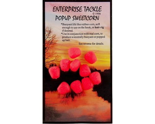 Искусственная плавающая кукуруза Enterprise Tackle Pop-up Sweetcorn Fluoro Red (красный)
