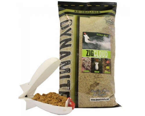 Прикормка для зиг-рига Dynamite Baits Zig Cloud Milky Mix (молочное облако) 2kg