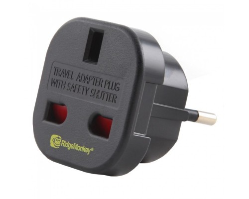 Адаптер для зарядного устройства Ridge Monkey Vault UK 3 Pin to EU 2 Pin Adaptor